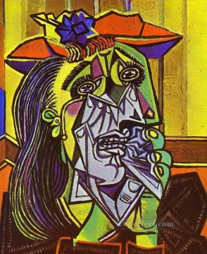  man - Weeping Woman 1937 Pablo Picasso